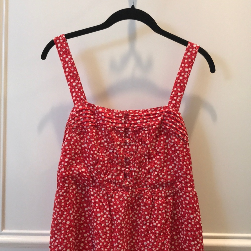 Red sundress